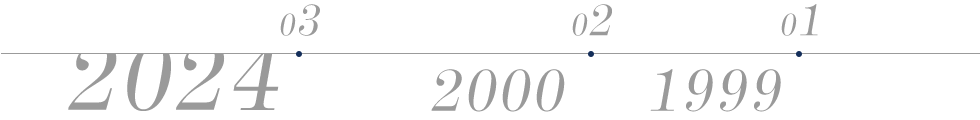 1999年, 2000年, 2024年